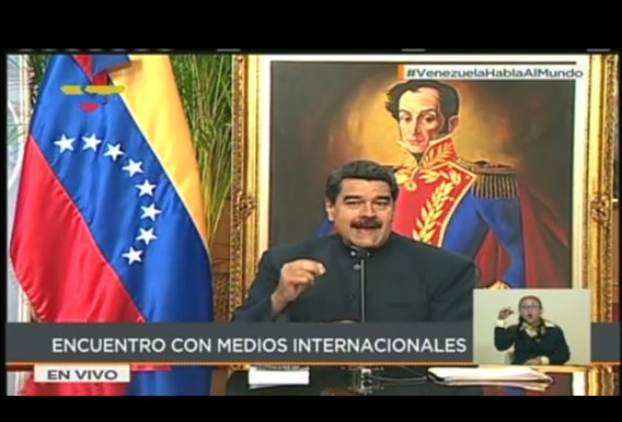 Yo soy víctima de Macri y de Temer, dice Pdte Maduro  