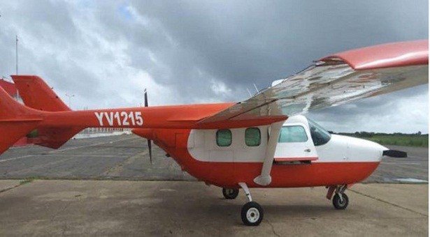 A small plane crashed into Bolívar and left wounded cautiously    