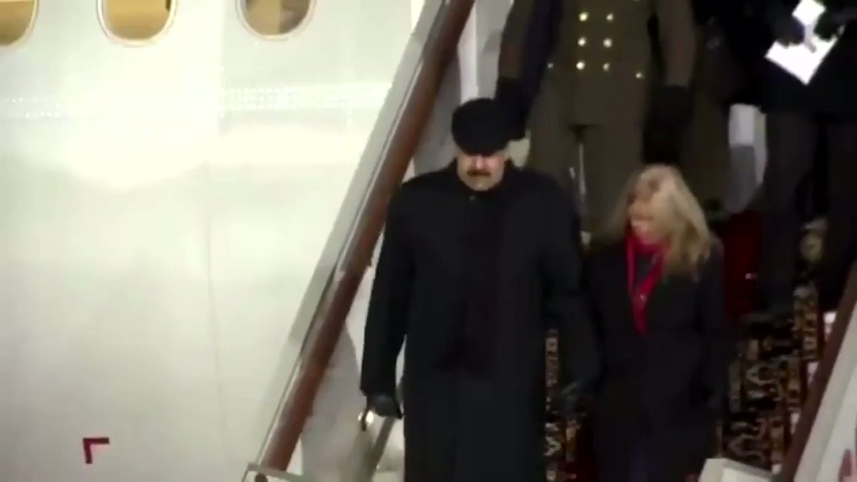 Venezuelan President Maduro arrived in Moscow to meet Putin