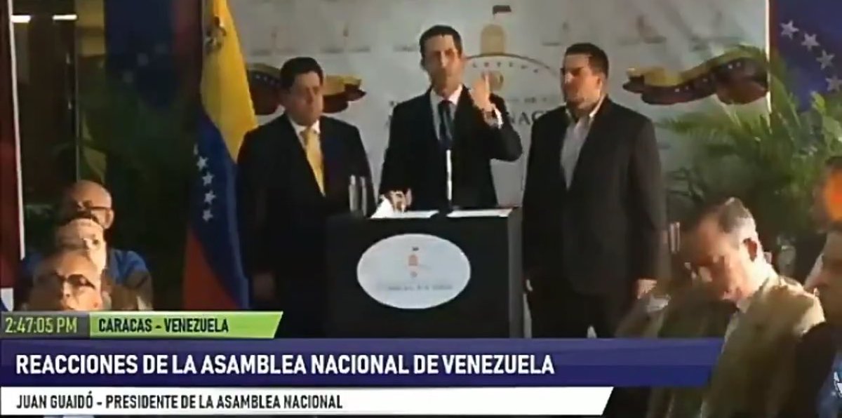Presidente de AN, @jguaido, convoca a cabildo abierto para este viernes 11Ene a las 11:00 am frente a la sede del PNUD en Caracas para definir ruta para declarar a Maduro un usurpador ante el mundo. 