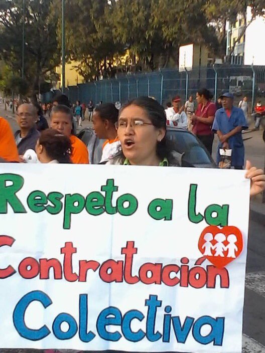 Teachers of Fe y Alegría in El Valle, Caracas asked for salaries 