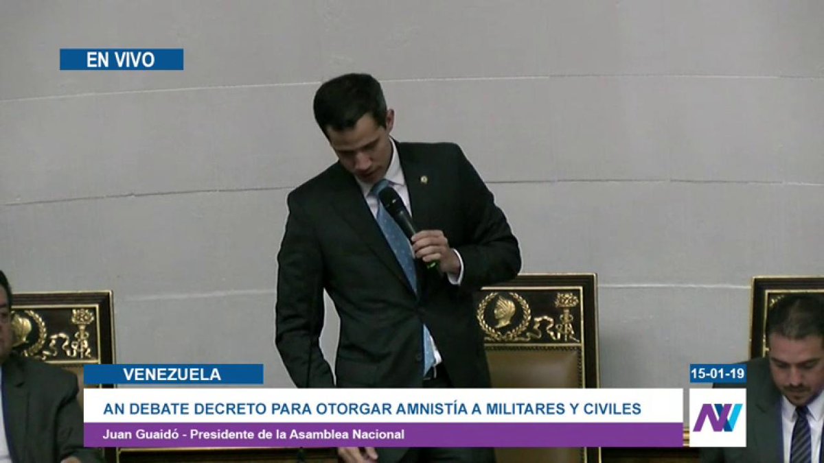 President of the AN, @jguaido: Nicolás, stolen symbols do not make you president, usurping the office does not make you president. Today we assume something very important in this Parliament, despite the fact that they tried to kidnap and intimidate me