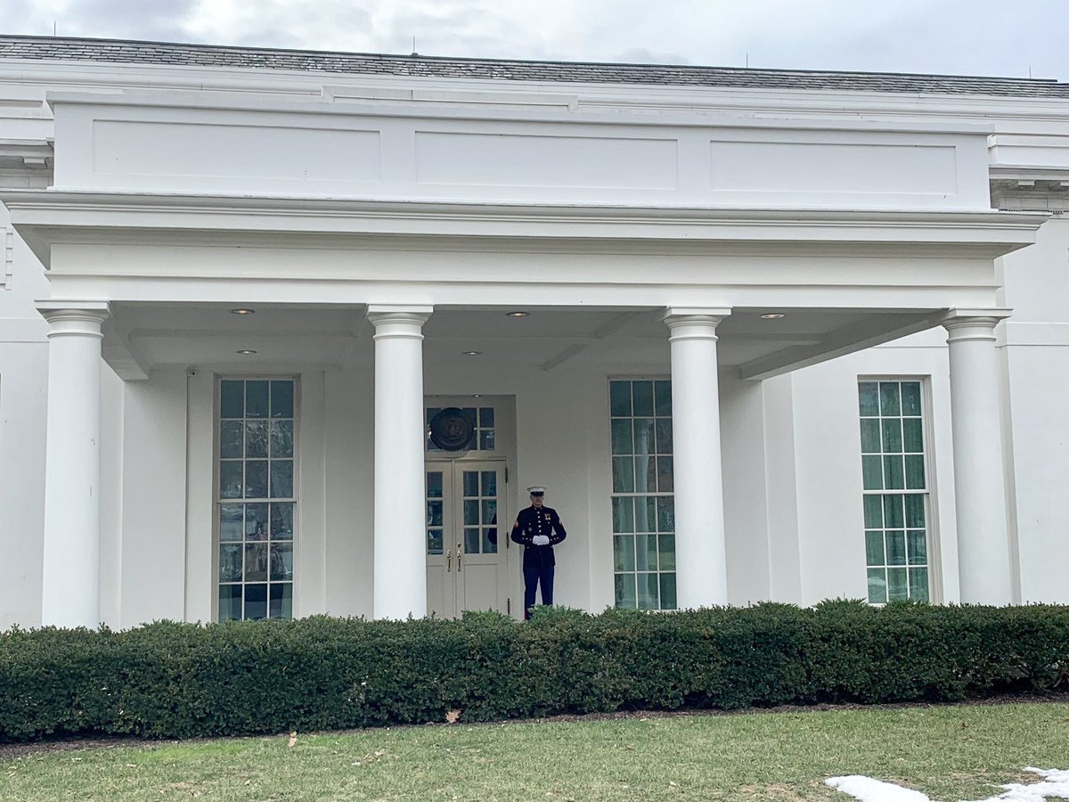 We're expecting a statement from @POTUS soon (who is right   in Oval Office) on Venezuela and it is expected he might recognize opposition leader @jguaido as the South American country's legitimate leader.   