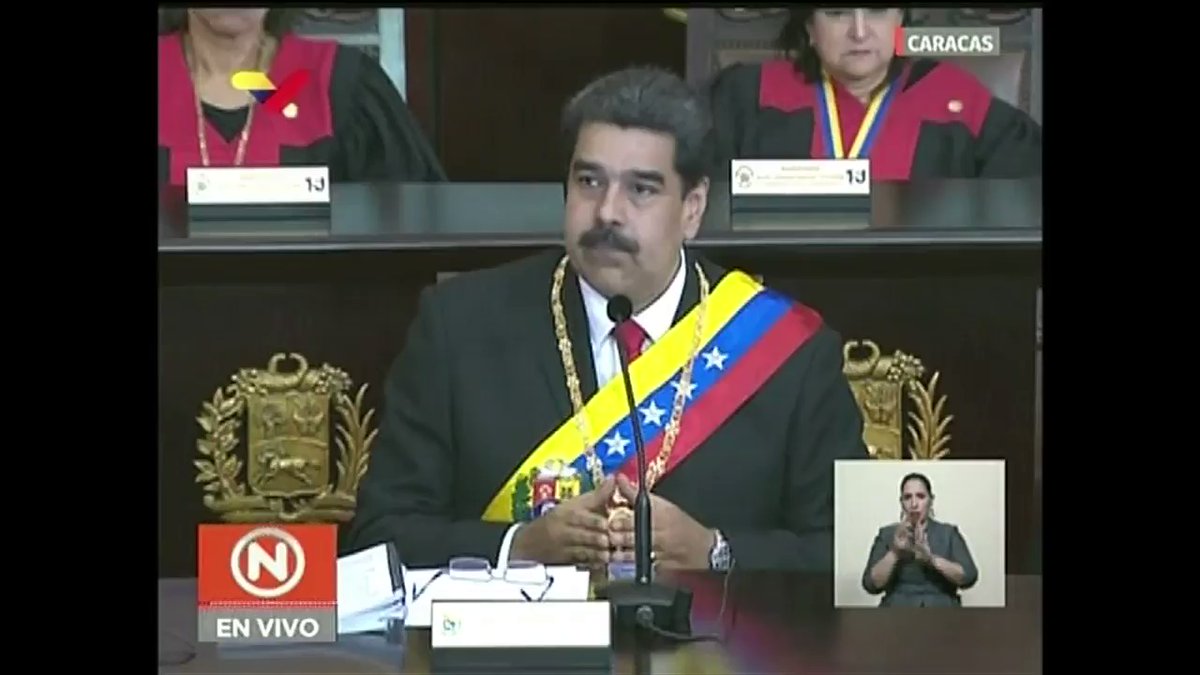 Maduro desde su TSJ: Ahora ellos pretenden imponer un gobierno paralelo, de payasos, una payasada es lo que ha hecho la oposición venezolana    