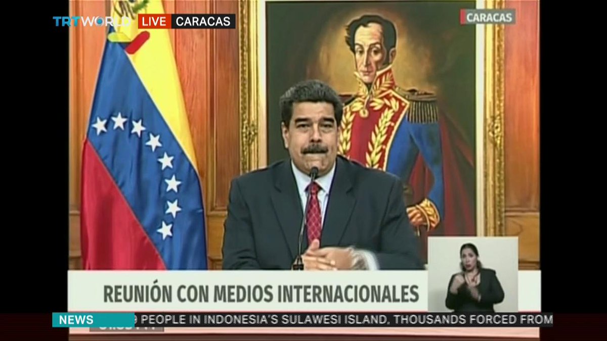 Maduro says majority of the Venezuelans want peace in the country   