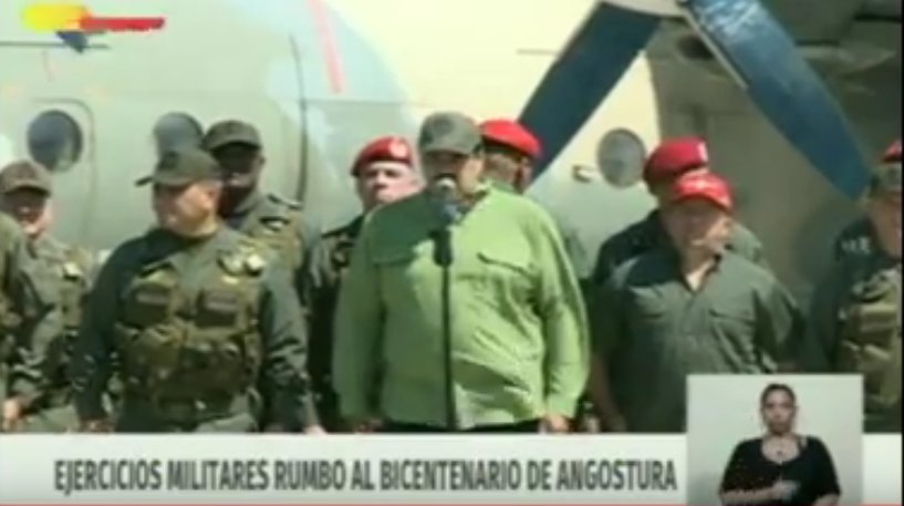 Maduro: I announce the formation of more than 50,000 popular defense units in all the neighborhoods, towns, cities and hamlets of the country.