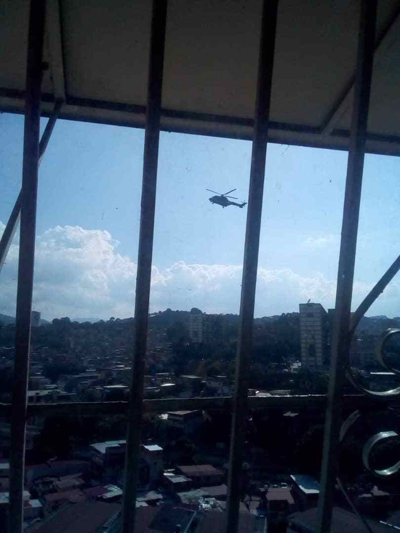 Miraflores palace reactivated its heliport