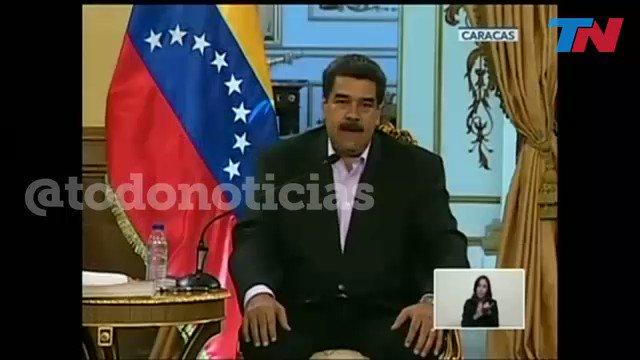 Maduro's warning to Donald Trump in SPANGLISH: Do not get involved with Venezuela, Donald Trump, hands off Venezuela.