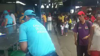 Colombia Hundreds of food dishes for Venezuelan migrants are served daily by the Casa de Paso Divina Providencia in the village of La Parada, on the border with Venezuela.