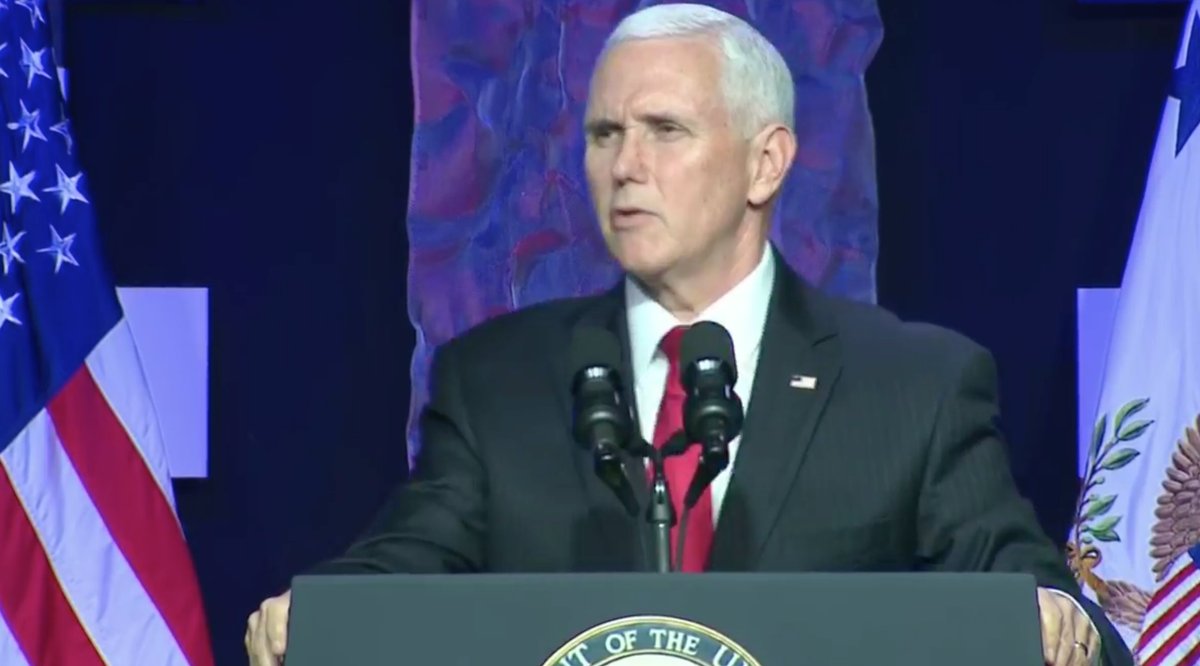 The US is ready to send humanitarian aid to Venezuelans. We are working with the government of @jguaido. It is inconceivable that Maduro has refused to receive a penny to help his people. - @vp