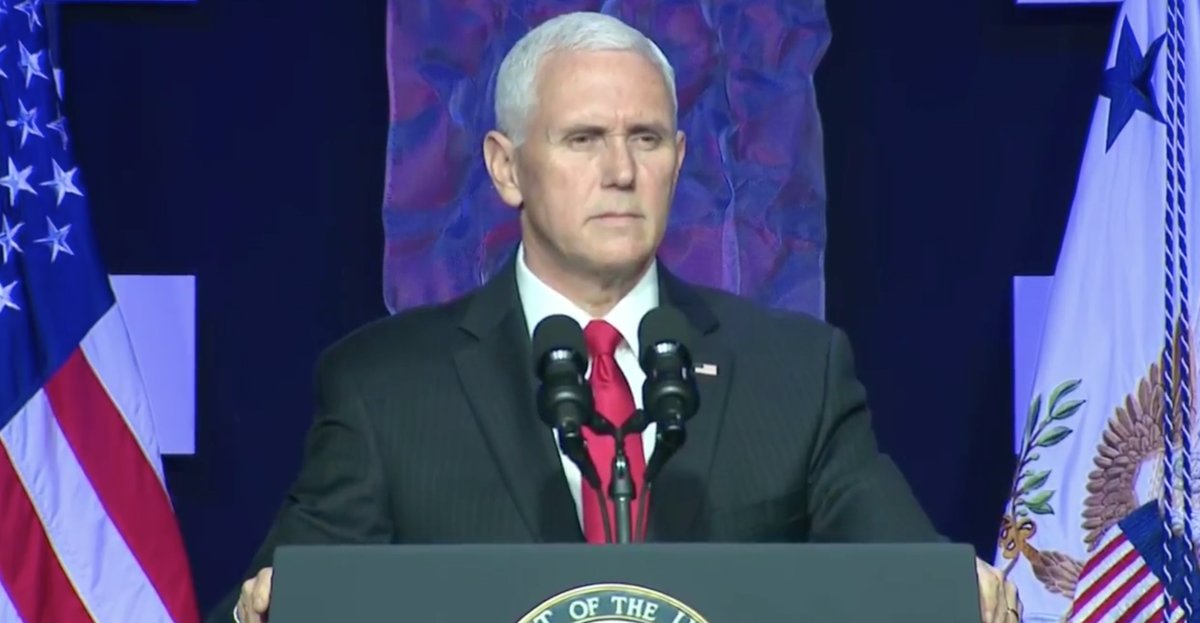 Maduro is a dictator without any legitimacy, so Maduro must leave, says @VP Pence.