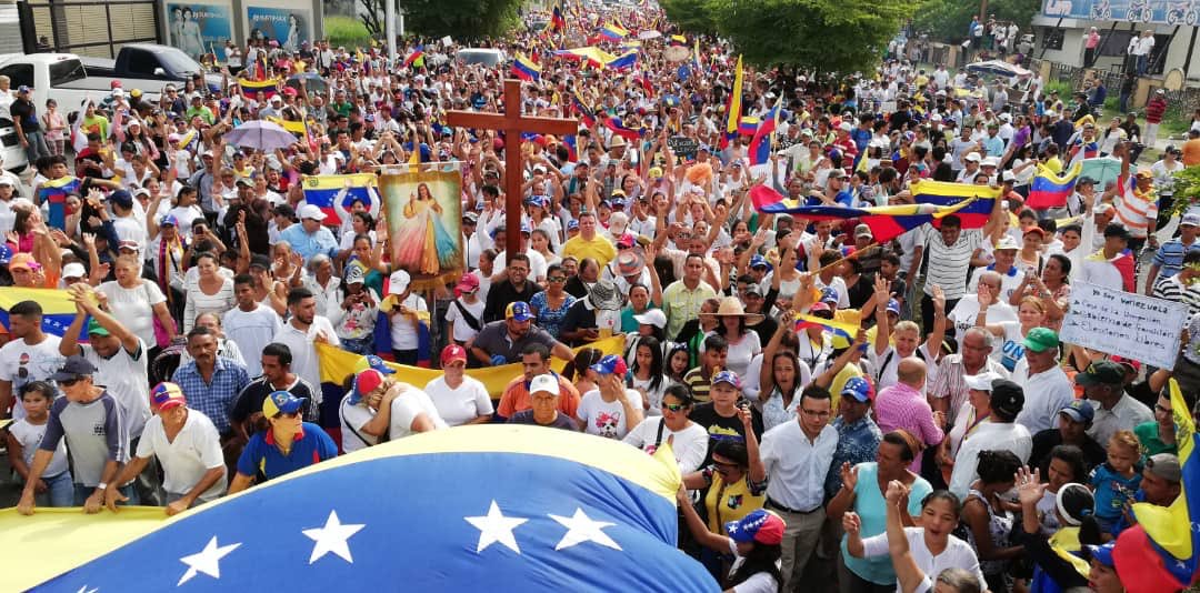 Rally at Santa Barbara, Zulia