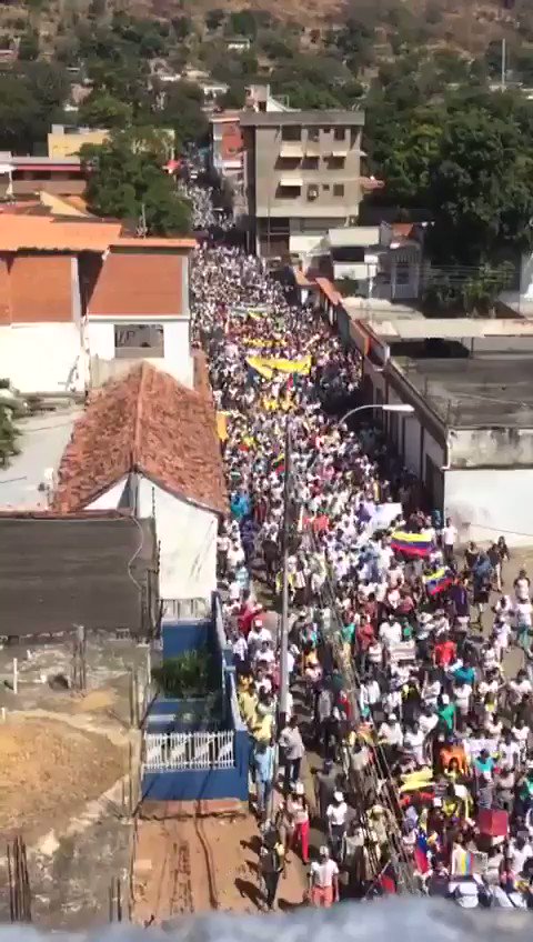 Rally in Altagracia De Orituco, Guárico, Venezuela