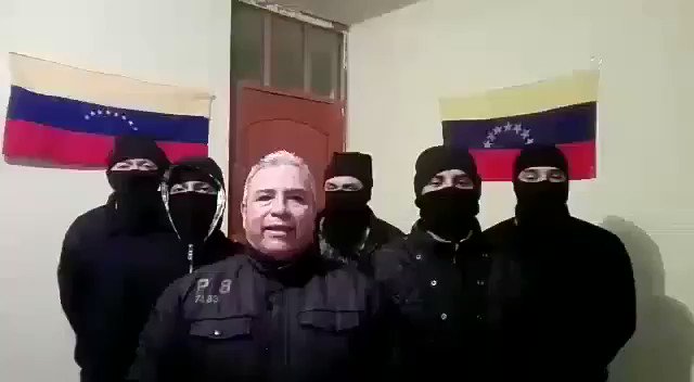 Venezuela: a group of police officers in Valera (Trujillo state) announce their defection from the Maduro government   