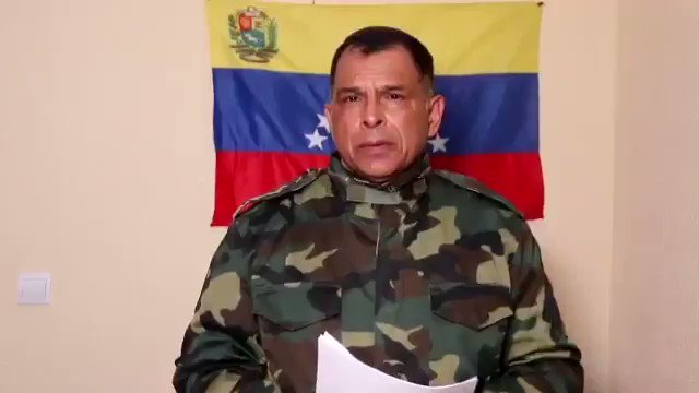 Venezuela Vazquez Alvarez, a Venezuelan Colonel, defects and starts supporting Guaido. He asks his colleagues to go out in order to depose Maduro.   