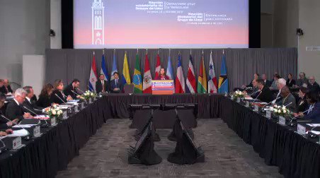 MFA of Canada @cafreeland: We saw in Venezuela a united people that took to the streets to challenge the dictatorship of Maduro and to say enough is enough. #GrupoDeLima 