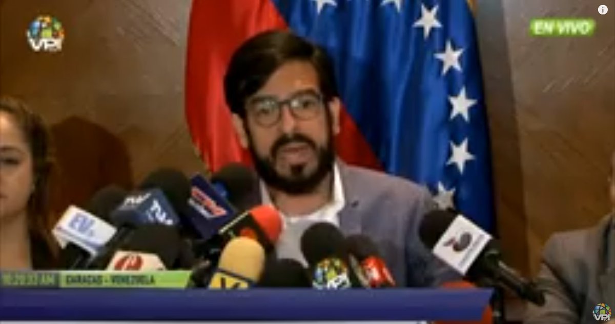 MP @Miguel_Pizarro: We say to the representative of the UN in Venezuela that it is enough to pretend that there is no crisis here