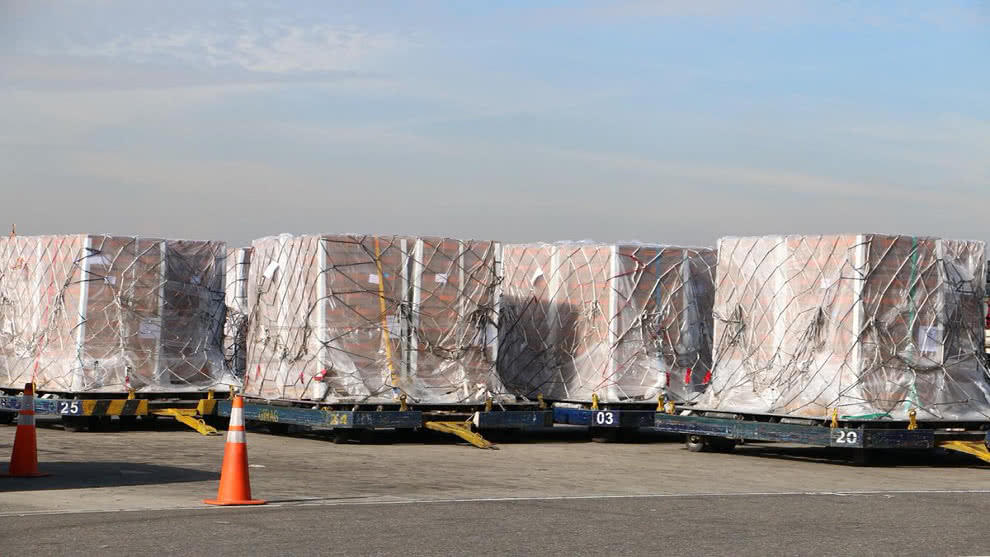 The first shipment of humanitarian aid to Venezuela from the US arrived in Cúcuta. 