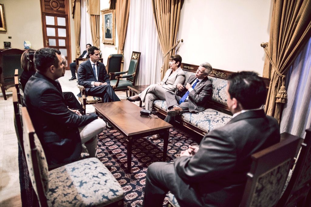 Juan Guaidó: We continue to build alliances for Venezuela. Today we also had a meeting with rectors of our universities; sector that has resisted for years before the suffocation of this dictatorship. We are all going to be part of the national reconstruction.