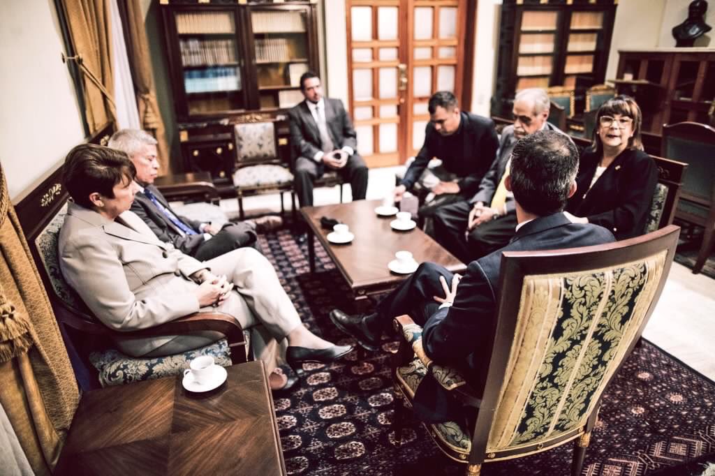 Juan Guaidó: We continue to build alliances for Venezuela. Today we also had a meeting with rectors of our universities; sector that has resisted for years before the suffocation of this dictatorship. We are all going to be part of the national reconstruction.