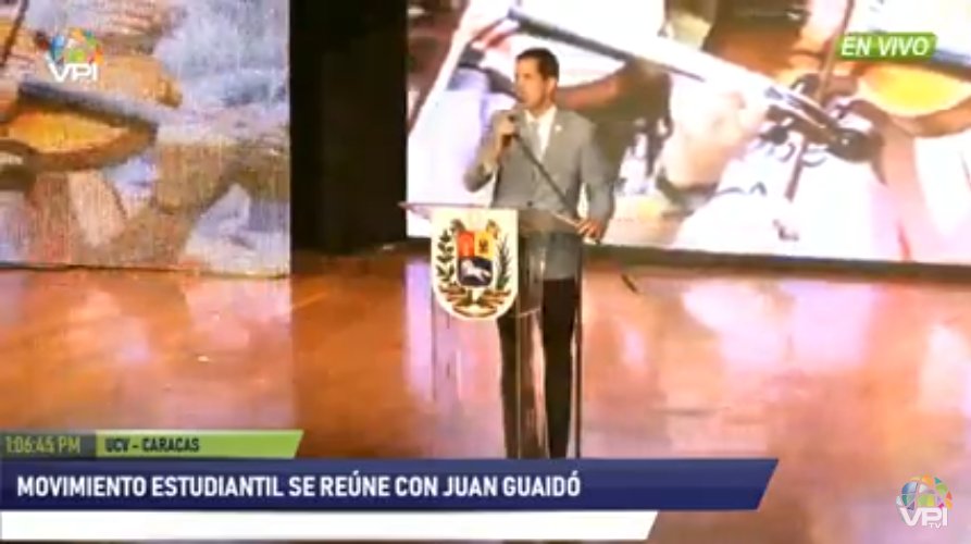 Juan Guaidó: Our only enemy today is fear. 8Feb
