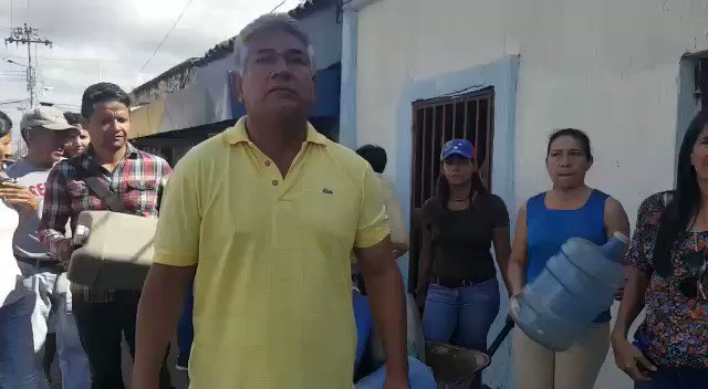 Inhabitants of Valle de La Pascua, Guárico state: to our president, @jguaido. We have repeatedly denounced that there is a humanitarian crisis for water here