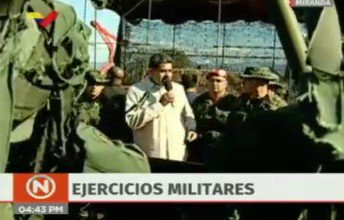 Maduro anuncia: Vamos a hacer la inversión suficiente para que Venezuela tenga todo el sistema de defensa antiaérea y los misiles más modernos del mundo. 