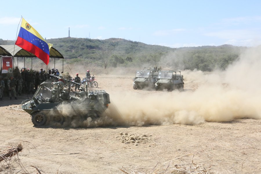 Maduro: Here are the soldiers of Bolívar who would make the American empire pay dearly for any daring to touch the sacred soil of the Venezuelan homeland