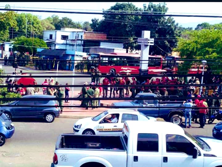 Utilizan unidades de TransTachira (bien público) para trasladar personas al acto de proselitismo político que encabezará Diosdado Cabello en Ureña, frontera con Colombia en rechazo a lo que denominan intervención Internacional 