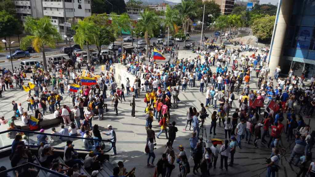 Rally at La Plaza Morelos 