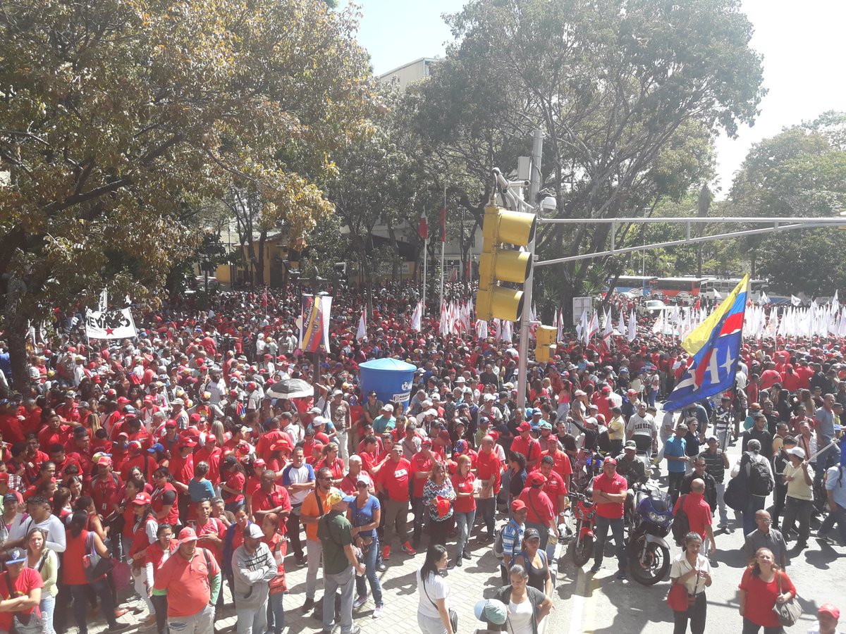 Rally at La Plaza Morelos 