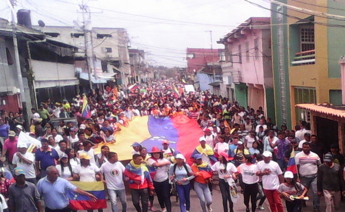 Rally in Tucupita