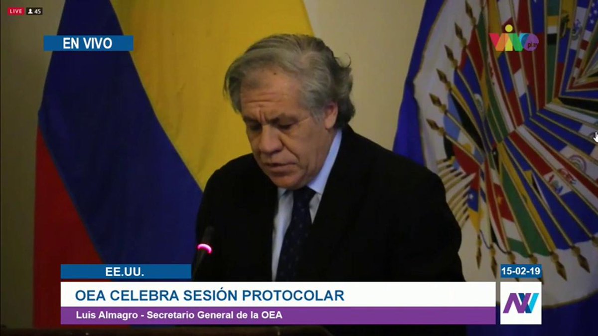 .@Almagro_OEA2015: The Venezuelan crisis has tested the commitment of many and while some have been indifferent, in the case of Colombia, the Venezuelan crisis has shed light on the democratic vocation of his government.