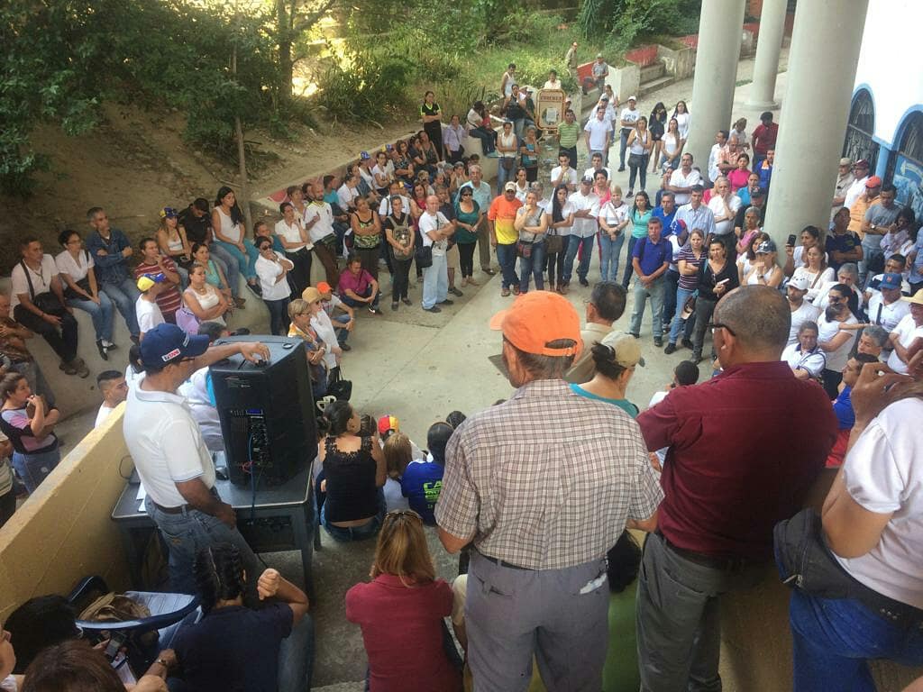 Merida: gathering of #VoluntariosXVenezuela network in Tovar