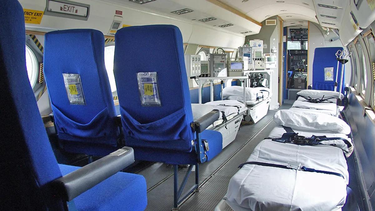 A medicalized plane for highly contagious diseases (of the few in the world) belonging to a company linked to the CIA has spent about 2 hours in Caracas. Last week he flew from Israel to Atlanta, then to Haiti and now Venezuela.