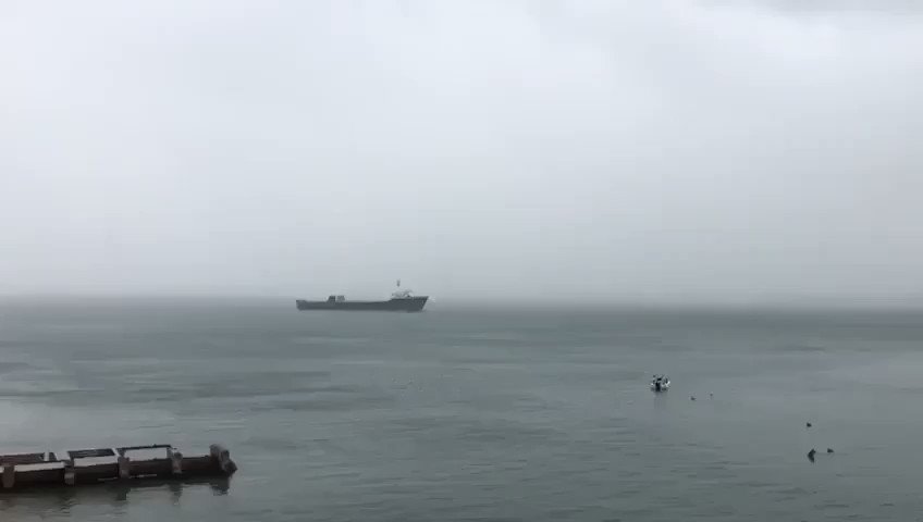 A ship carrying 10 containers full of Humanitarian aid has left Puerto Rico. It will arrive at a Venezuelan port on the 23rd February 