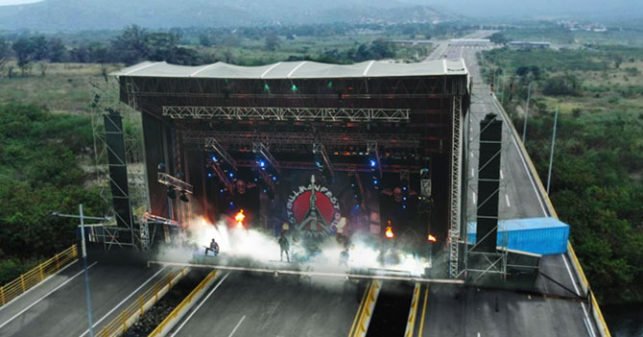 Pro-Maduro changes the location of the concert to Puente Las Tienditas and announces that it will be 3 days instead of 2 days as originally announced