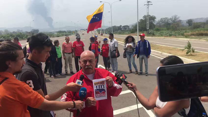 Pro-Maduro official Dario Vivas, announced that the concert called Hands Off Venezuela will change place and now is at the other end of the Tienditas in Cúcuta and will last three days in a row