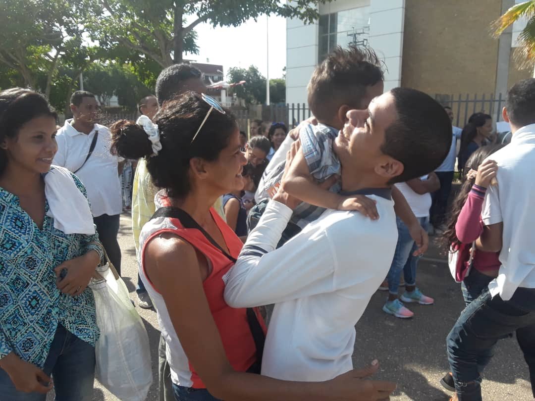 13 young people who were arbitrarily detained in La Pica Monagas were released