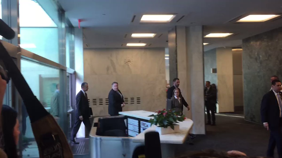 US ⁦@SecPompeo⁩ arrives at UN for meeting with SG ⁦@antonioguterres⁩, expected to touch on Venezuela among other issues   