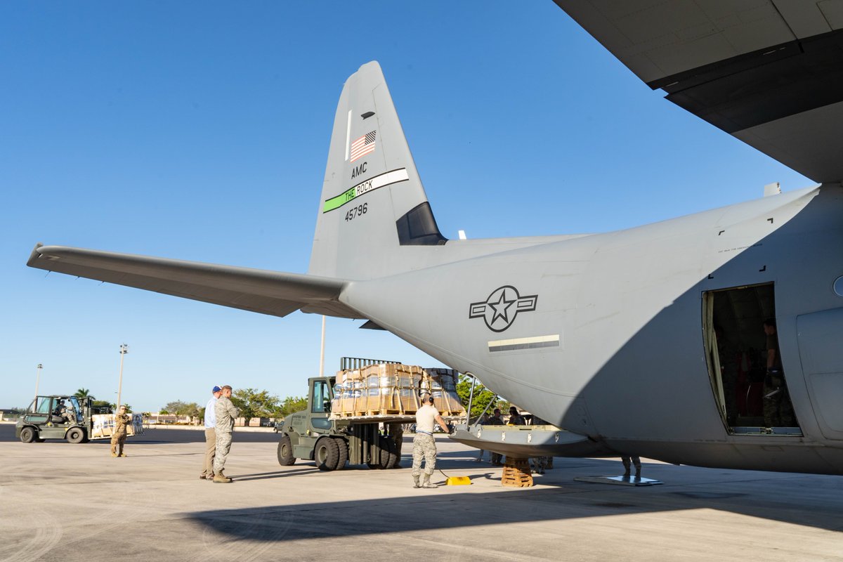 The U.S. is airlifting more assistance to help the people of Venezuela. Water treatment units and other supplies that will provide and store safe water are on their way to be pre-positioned in Colombia