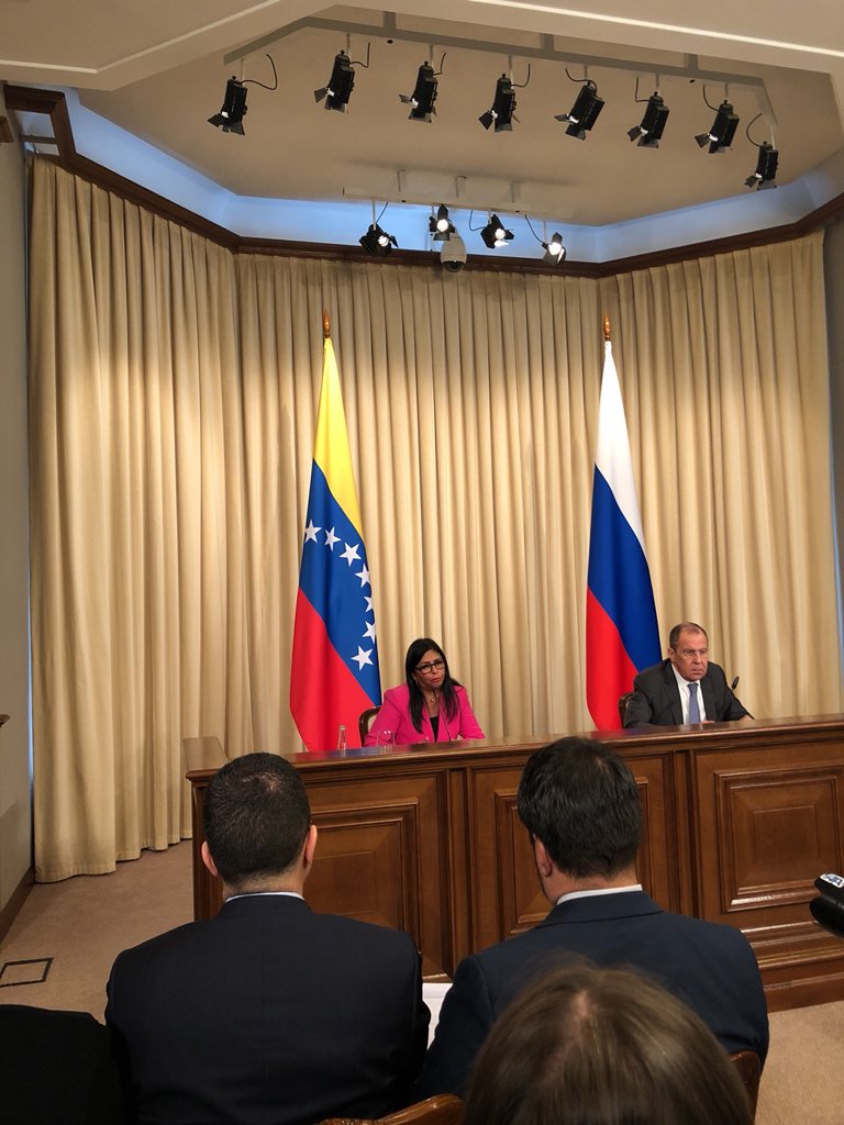 Maduro decides to move PDVSA (Venezuela state-owned oil company) office from Lisbon to Moscow in Russia - Venezuelan vice president Rodriguez
