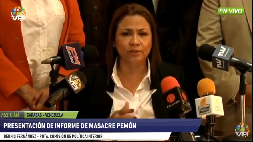 Bolívar: National Policy Commission of the National Assembly presents report on the massacre of the Pemón people, in Santa Elena de Uairen, Bolívar state