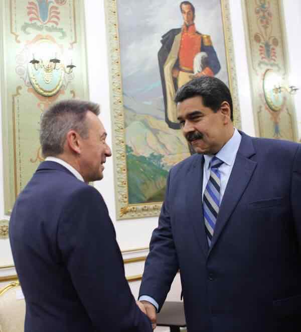 Maduro: During the working meeting with Peter Maurer, President of the International Committee of the Red Cross and his team, we reached productive agreements that will allow us to provide a better service to our people.