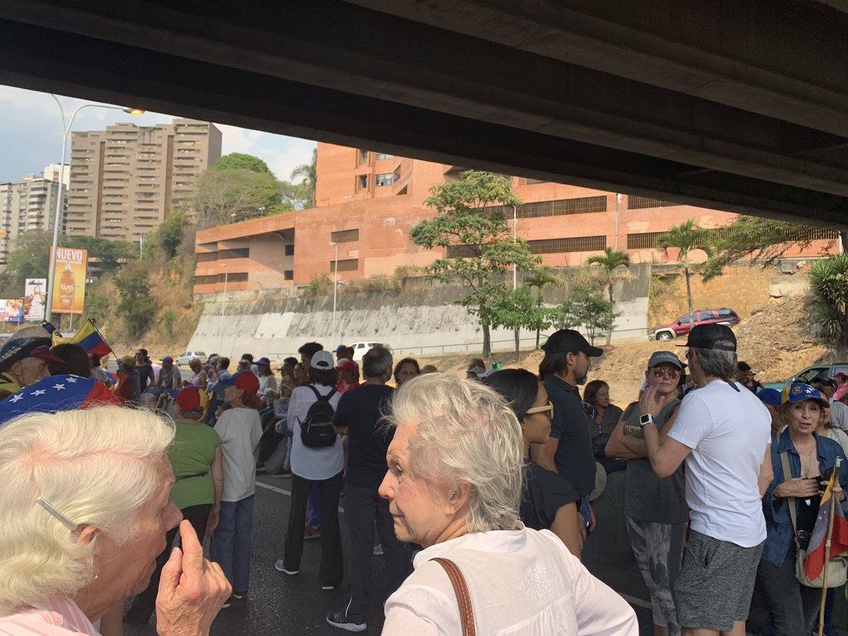 Protest at Santa Fe Interchange