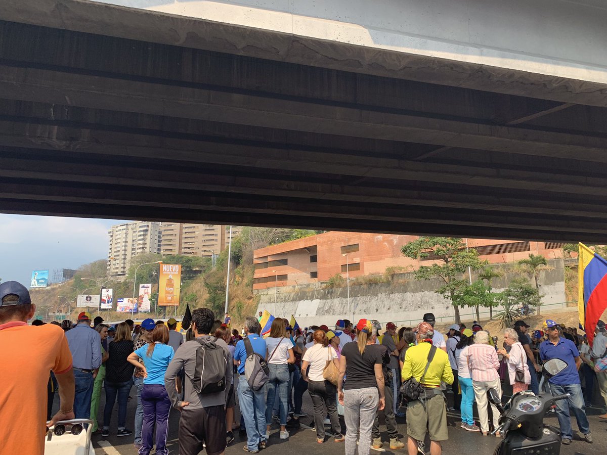 Protest at Santa Fe Interchange