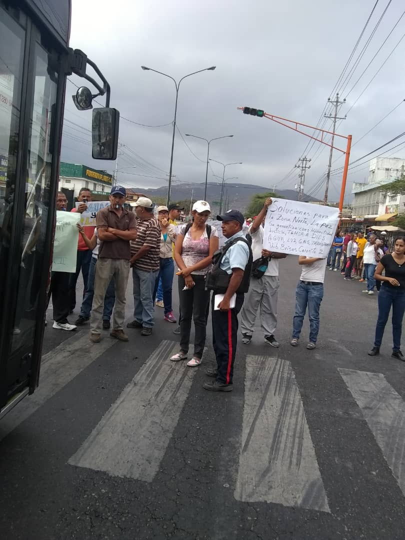 Reportan protesta en el norte de Barquisimeto, estado Lara, por escasez de agua.     