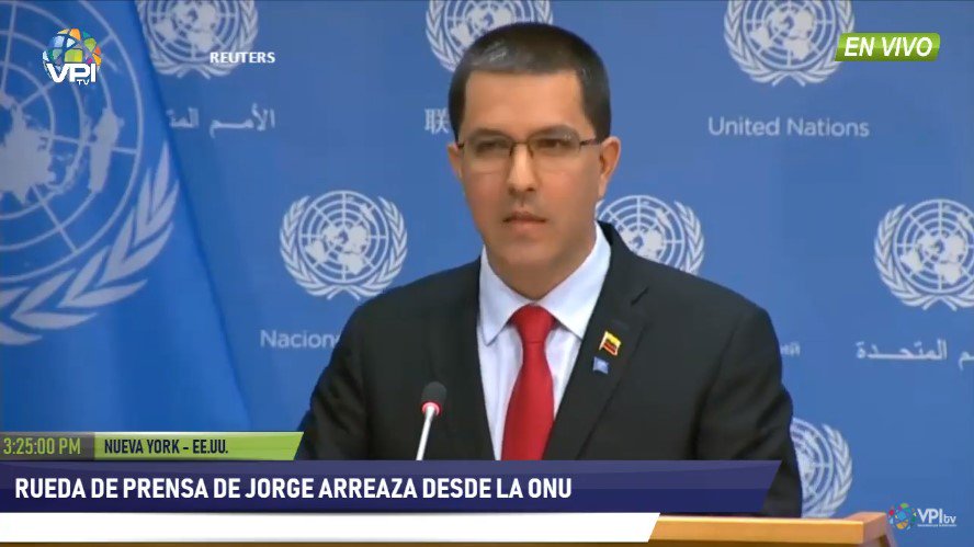 Jorge Arreaza: El dólar está prohibido en Venezuela. Hay una ofensiva contra Venezuela. Se arremete contra el Banco Central de Venezuela.  