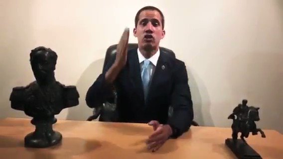 Acting President @jguaido reiterates a call to take to the streets on Wednesday 1May to continue with the final phase of Operation Libertad.