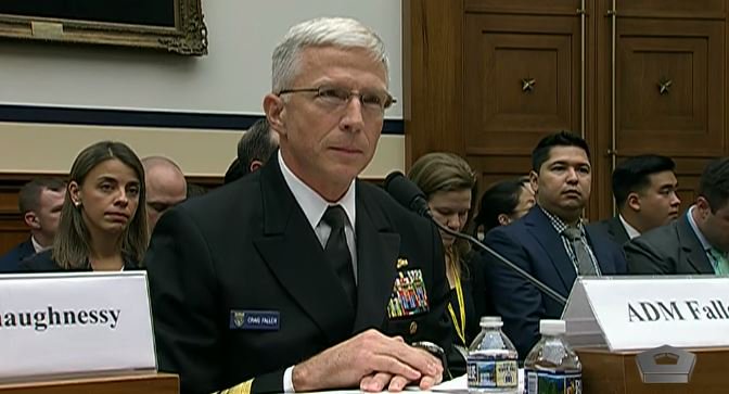 SOUTHCOM's Adm. Faller at HASC on with  message for the Venezuelan military and security forces: The brutal dictatorship of Maduro has led to this man-made crisis.  Cuba and Russia have invaded your country and disgraced your sovereignty.  You have a chance to do the right thing.   